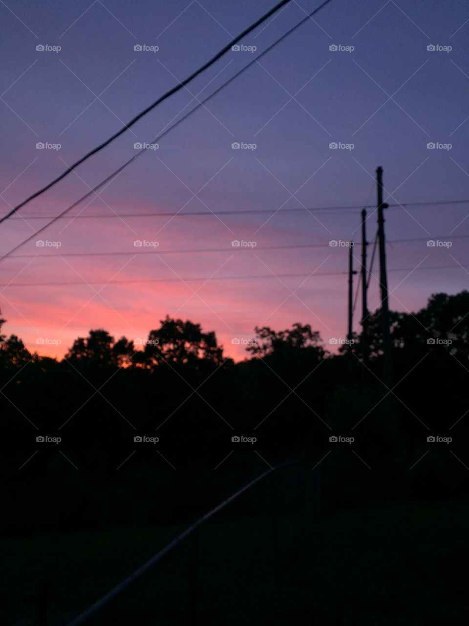 Sunset wires
