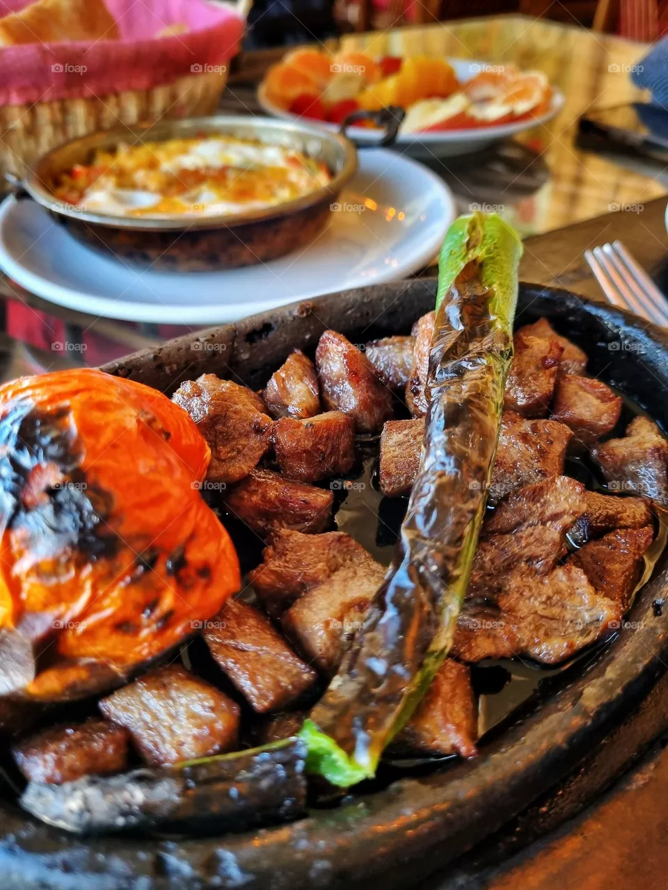 sizzling beef