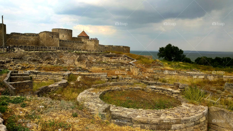 Ukerman fortress in the city of Belgorod-Dnestrovsky