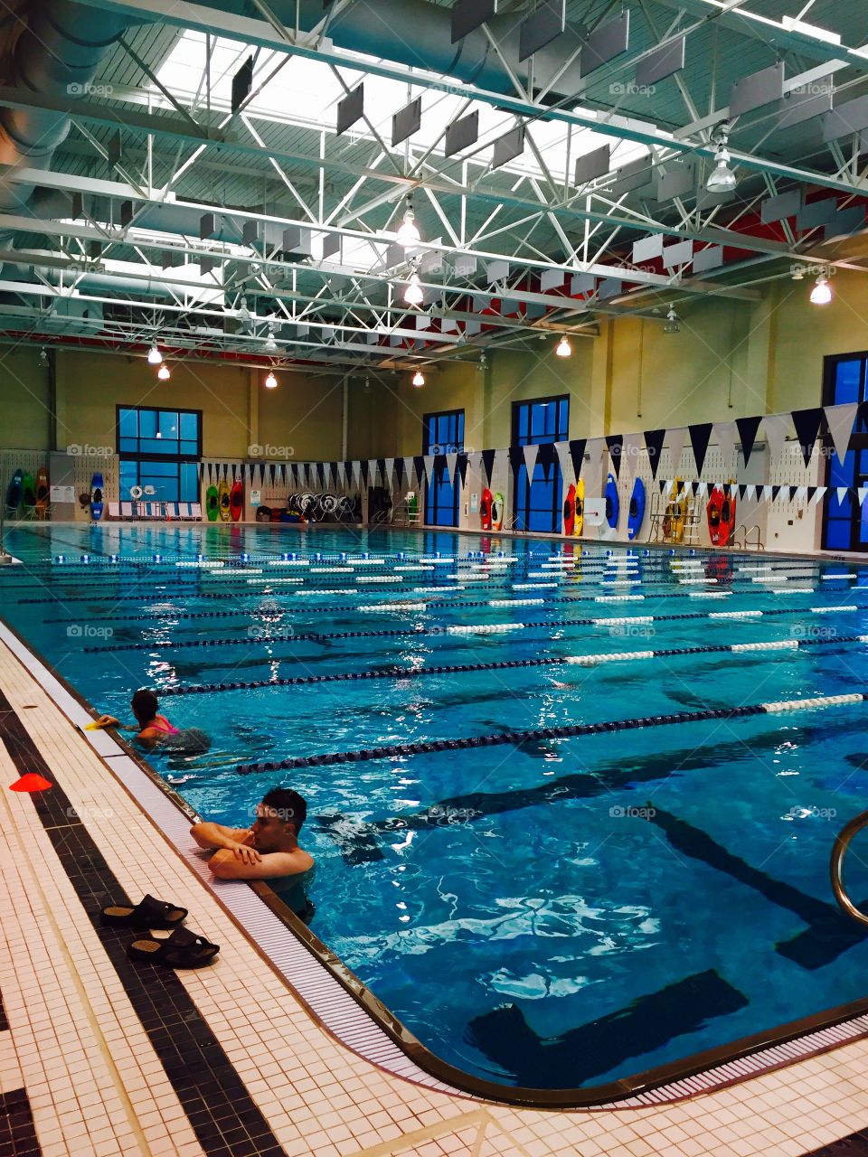 Olympic swim pool