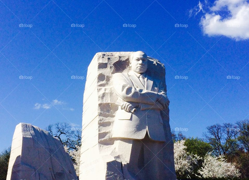 MLK memorial. MLK memorial