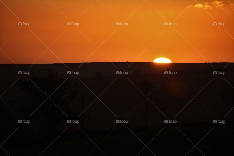 Exmoor sunset