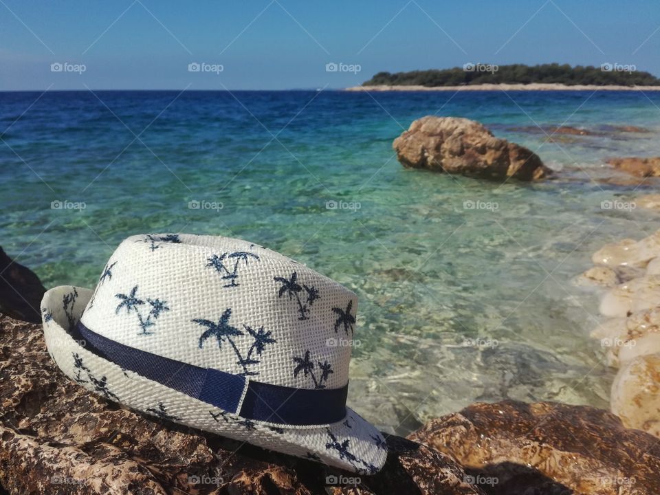 Hat and beautiful view