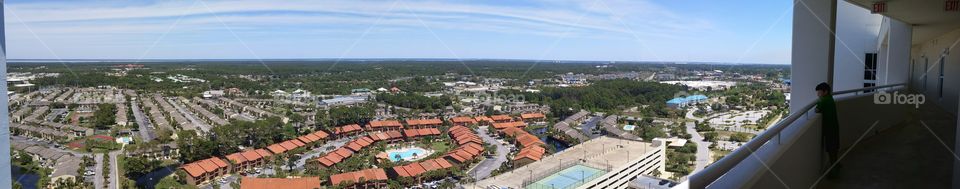 Panama city beach view
