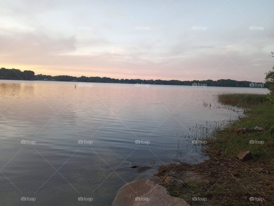 lake in Florida park beach nature