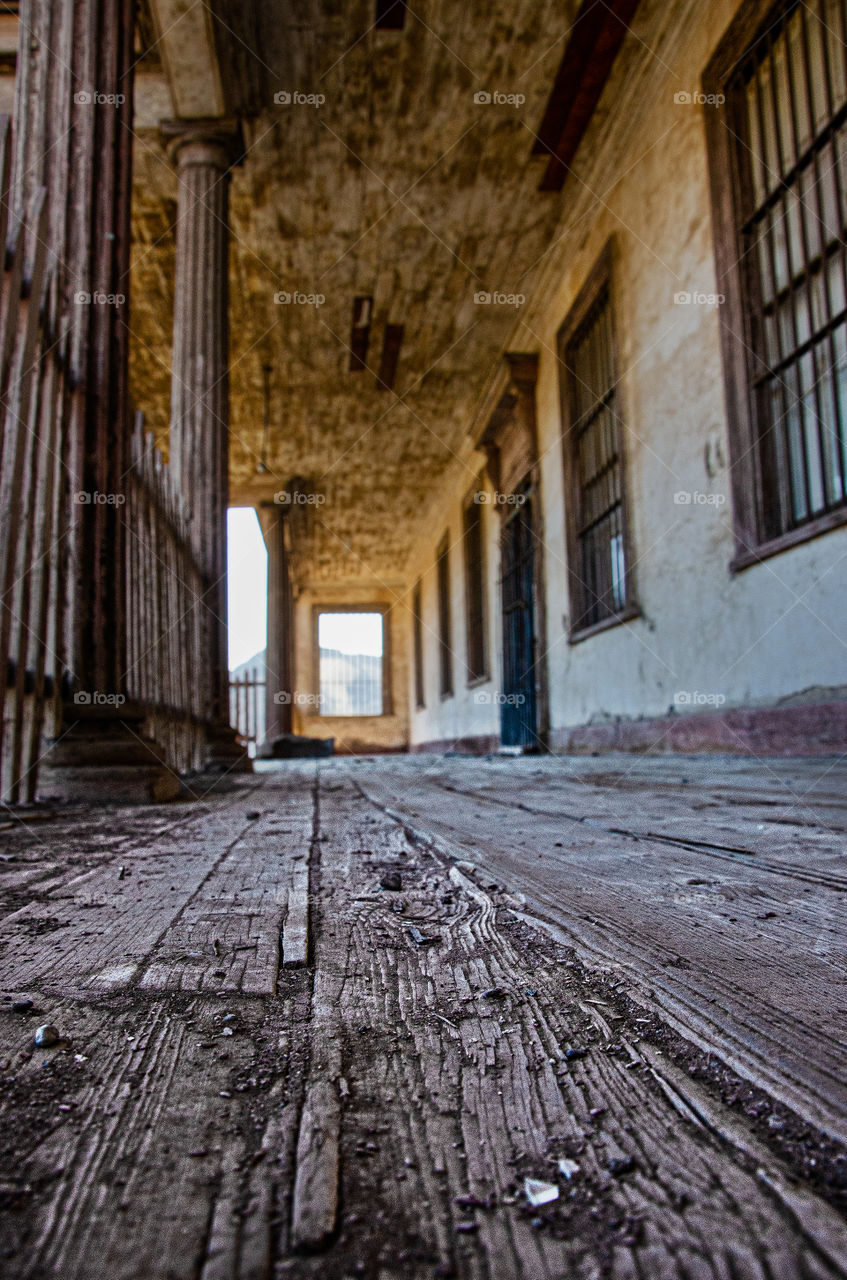 abandoned corridor