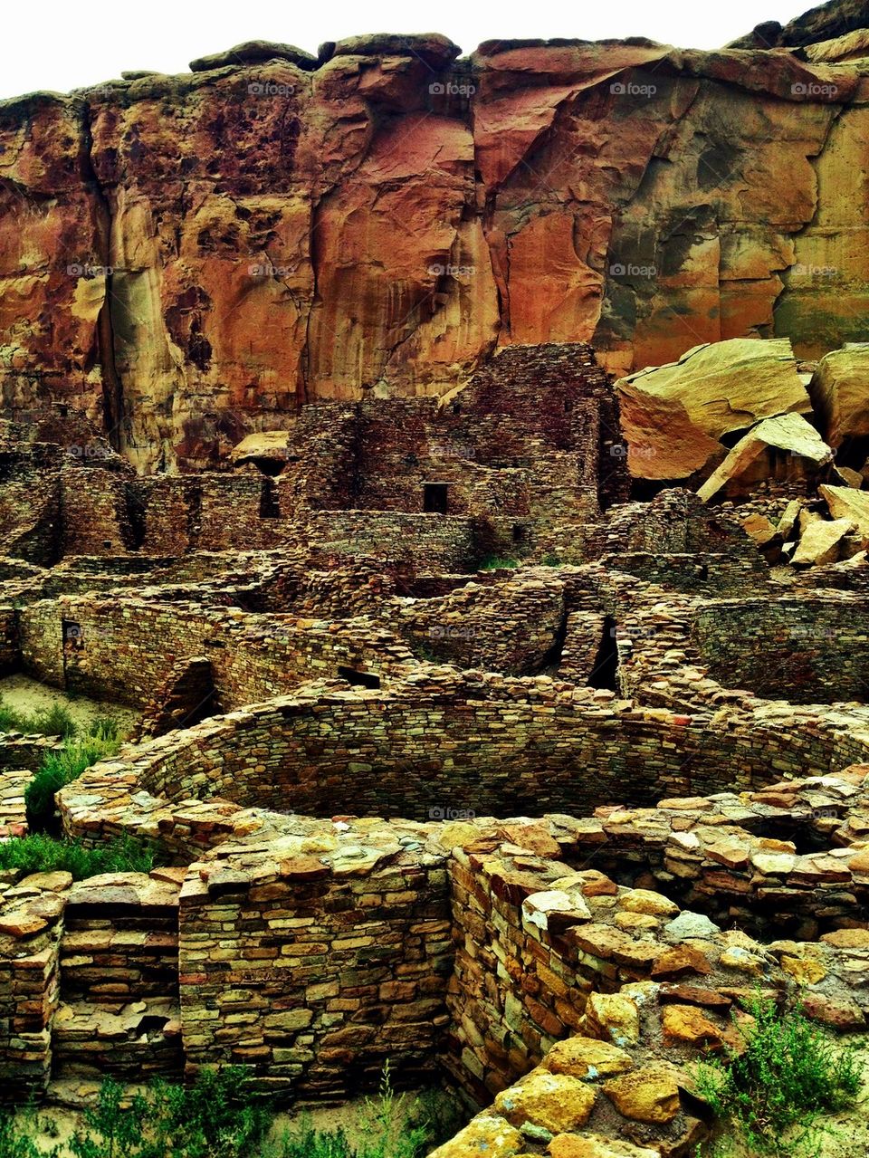 Chaco Canyon Indian Ruins