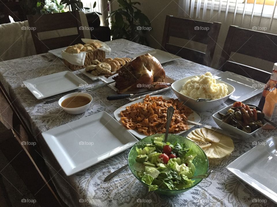 Thanksgiving lunch 
