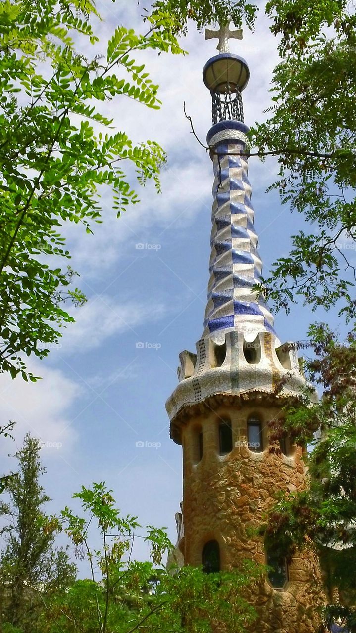 tower Park Guell