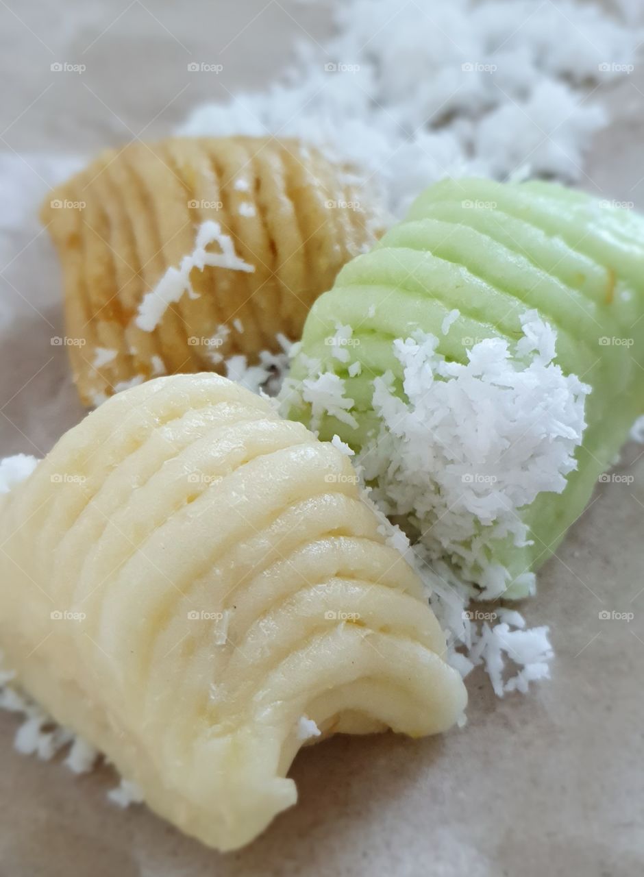 cake made from cassava