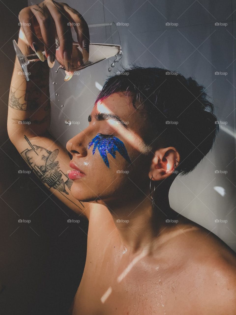 I would like describe this photo relaxing moment of girls