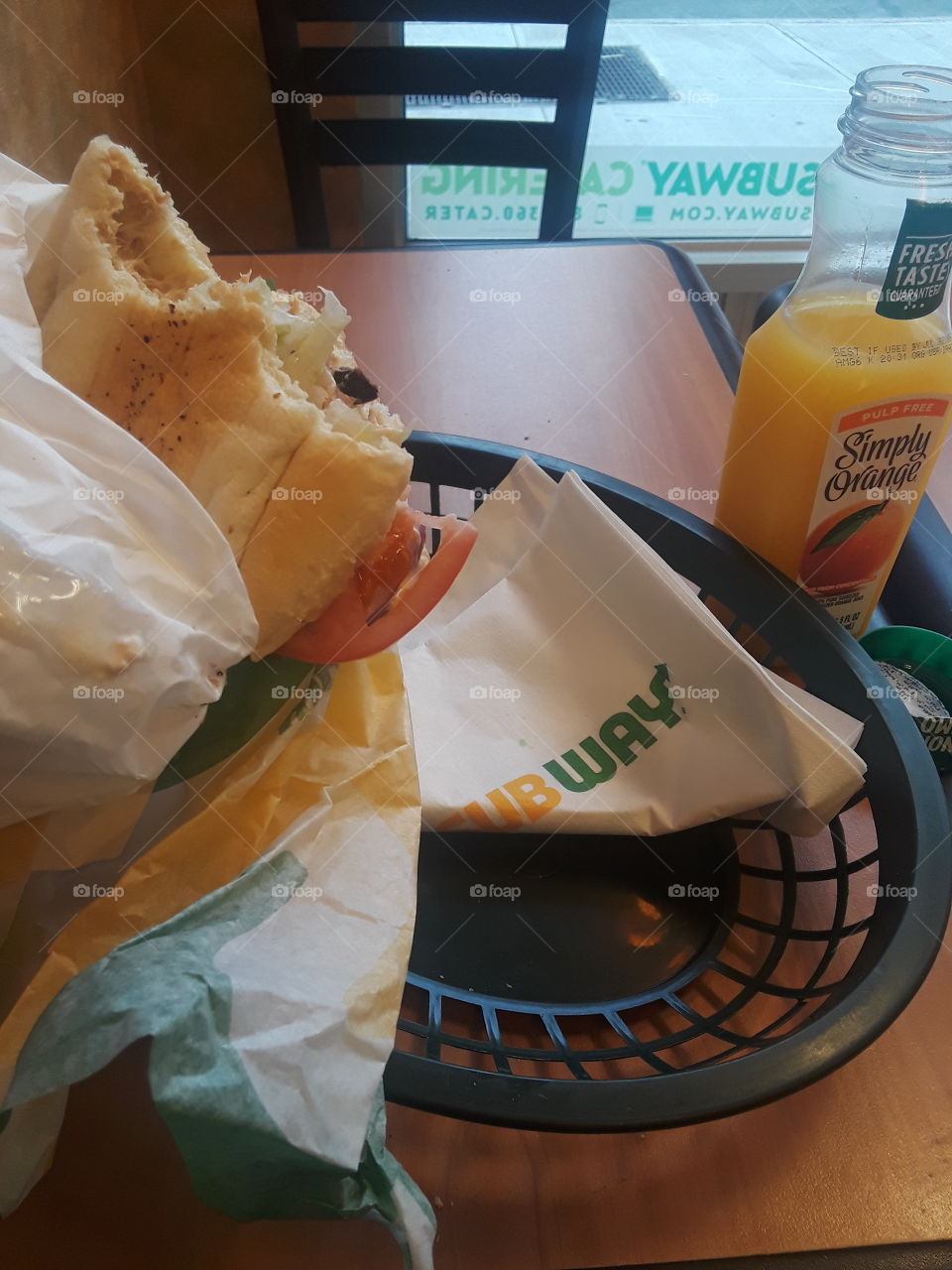 Subway meal