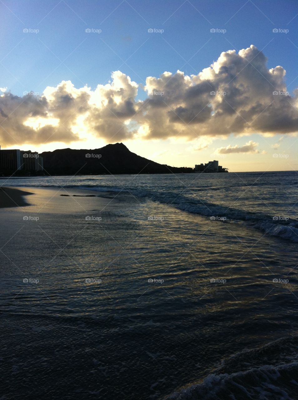 Water, Sunset, Ocean, Beach, Sea