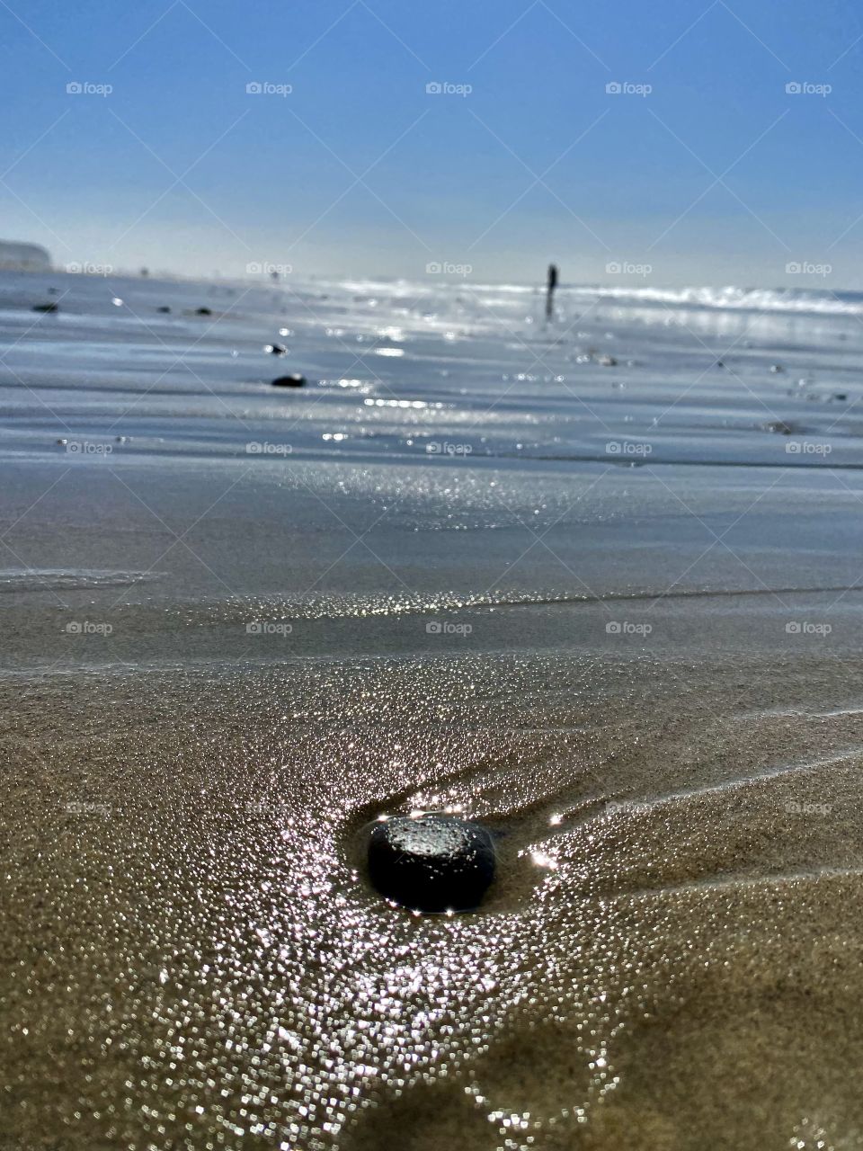 Little pebble on Salt Creek Beach 