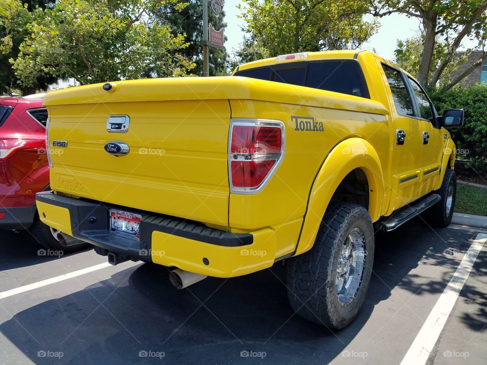 Big Ford Tonka truck