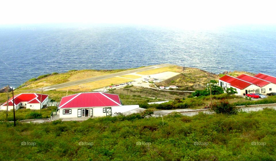 Saba - World's shortest commercial airport runway