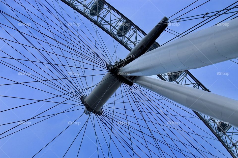 Ferris wheel, the London eye