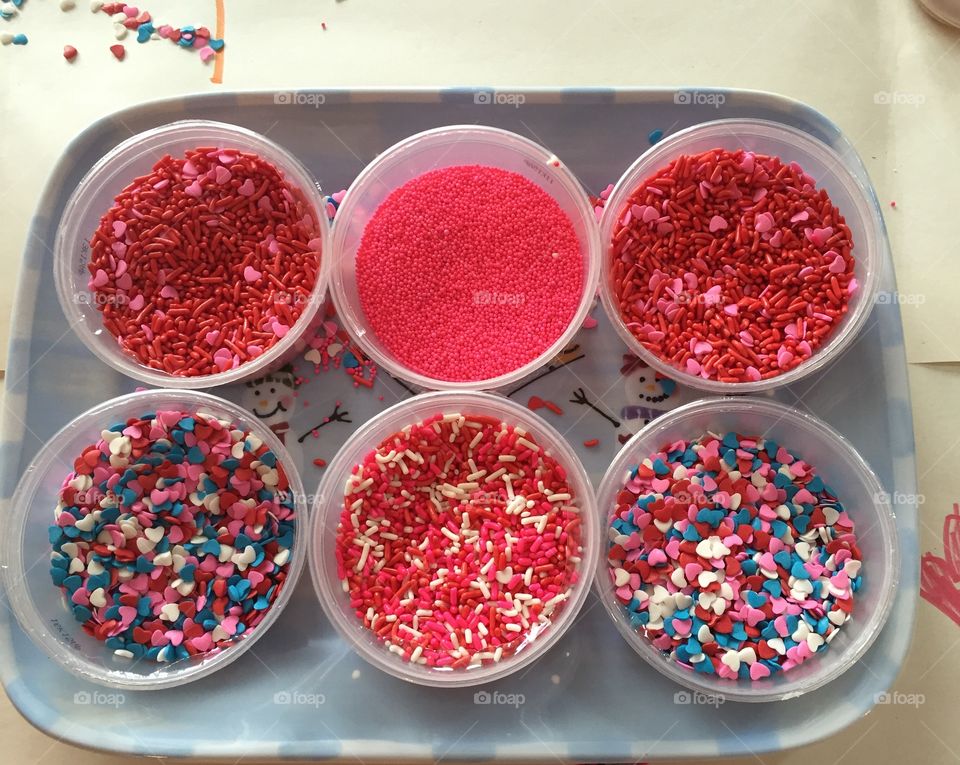 Sprinkles for cupcakes