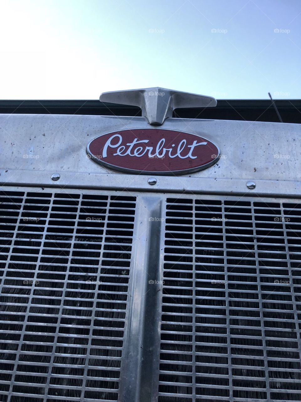 Peterbilt big rig grill 