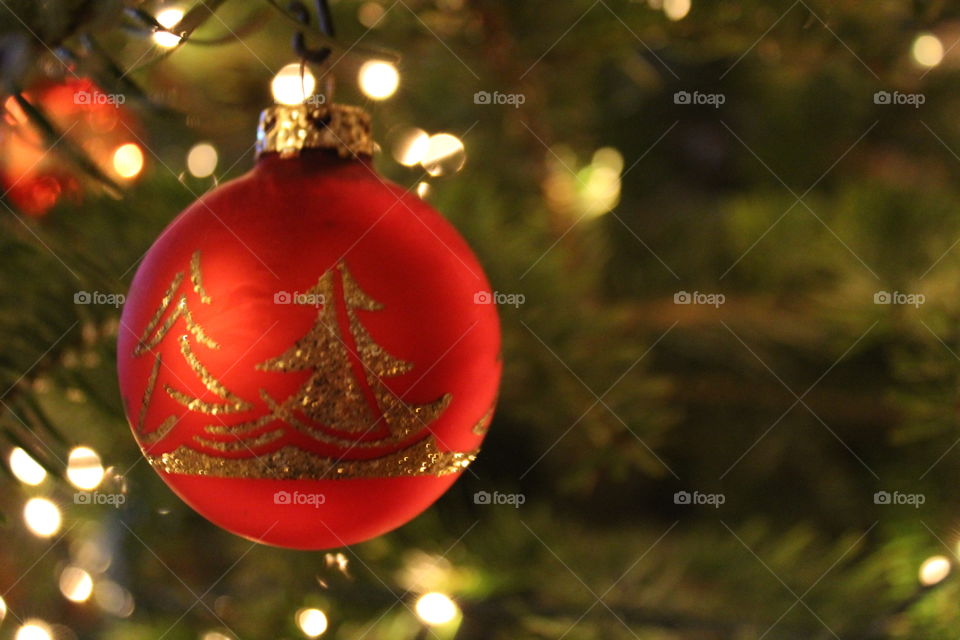 Was findet man am Weihnachtsbaum?