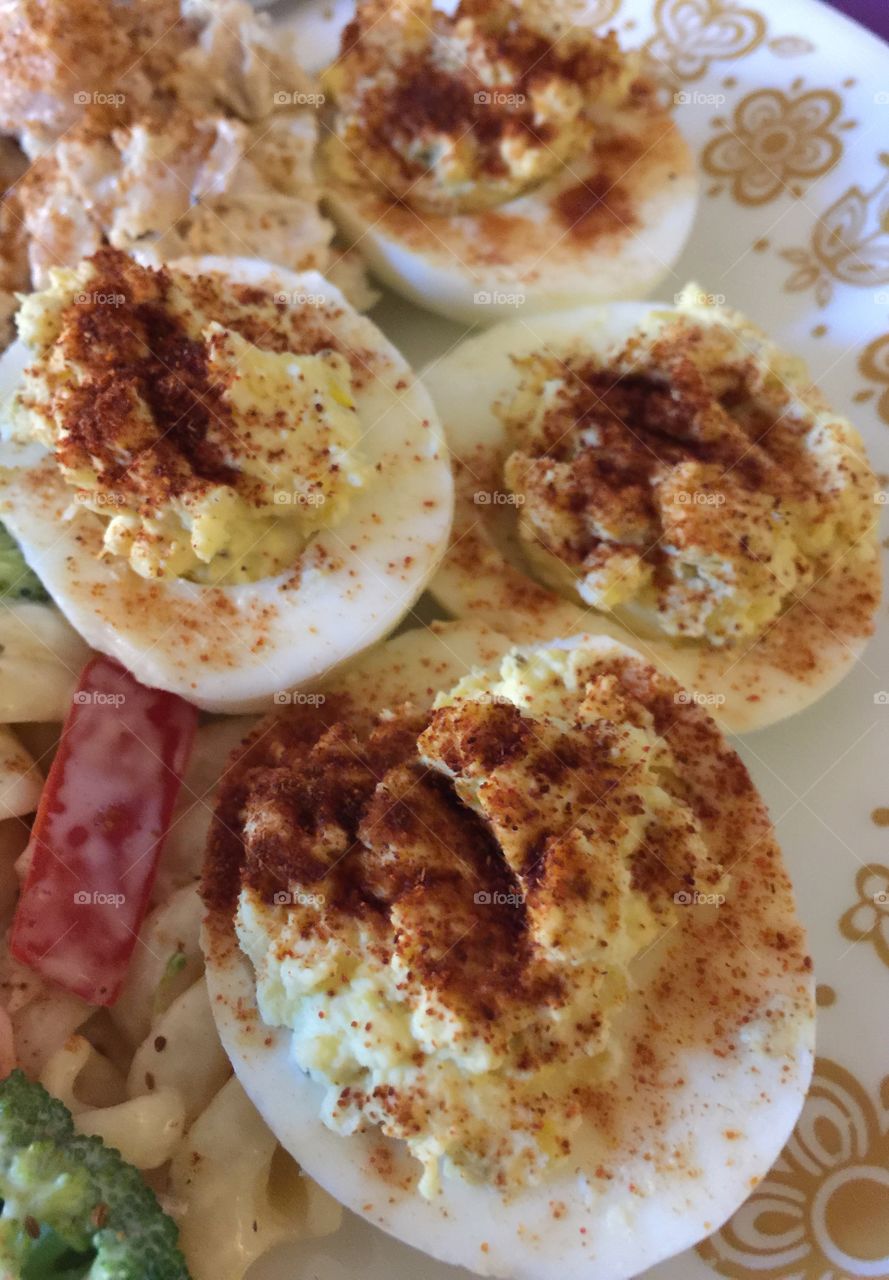 Deviled eggs