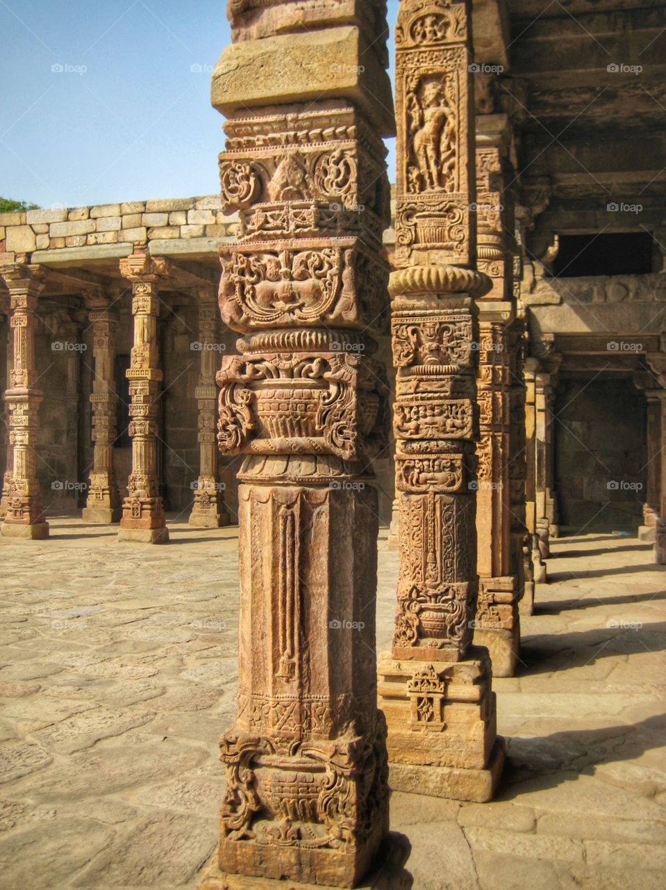 Qutub Complex. World Heritage Site, New Delhi, India