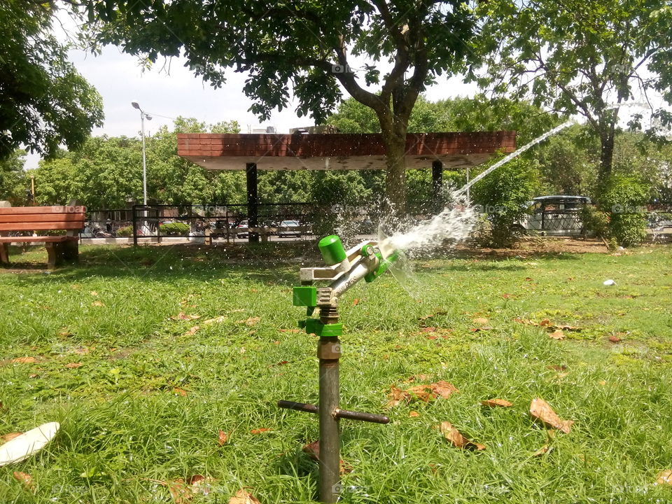 water sparring