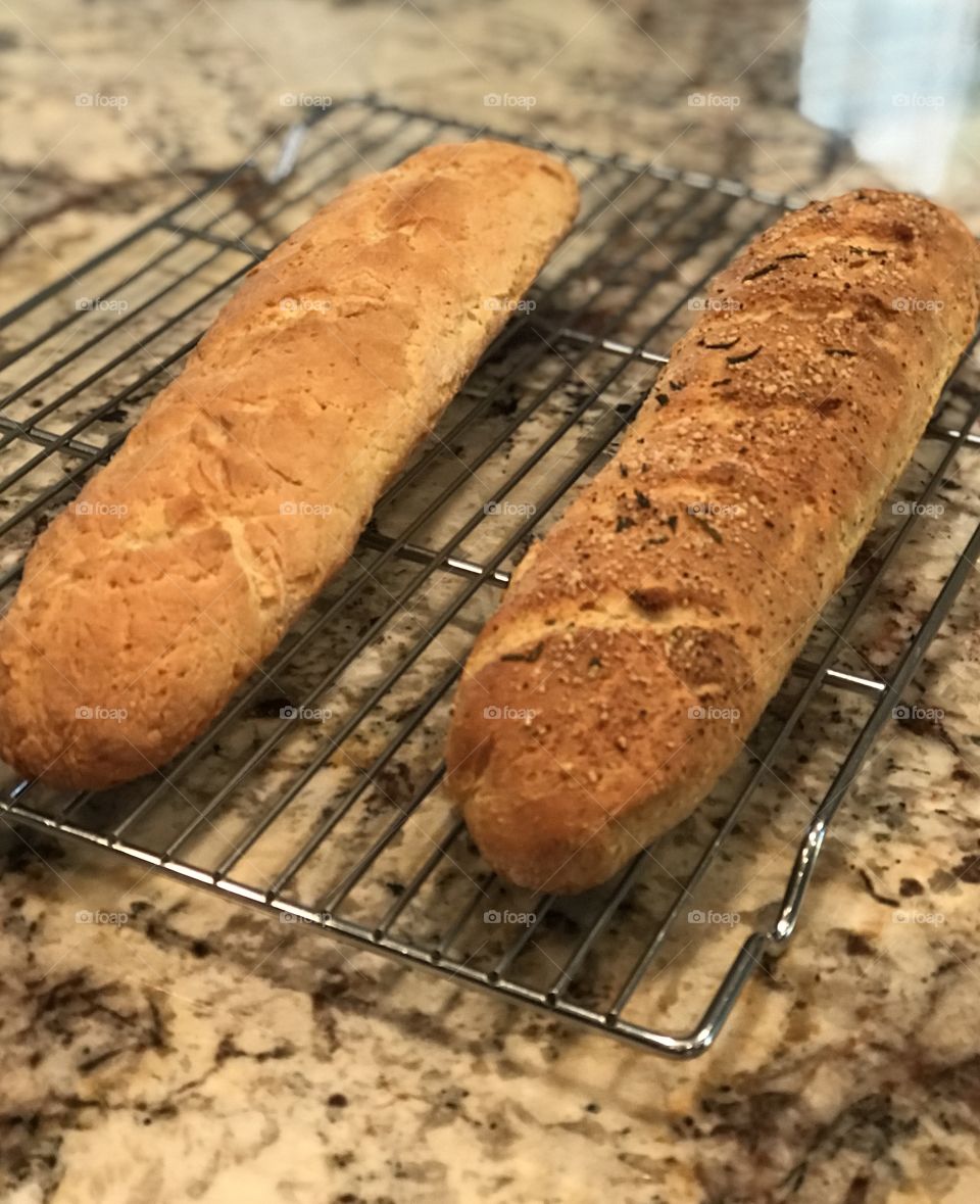 Fresh baked Gluten Free French Bread  