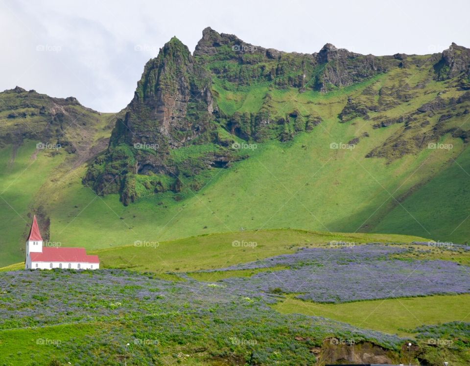 Church in Vik, Iceland 
