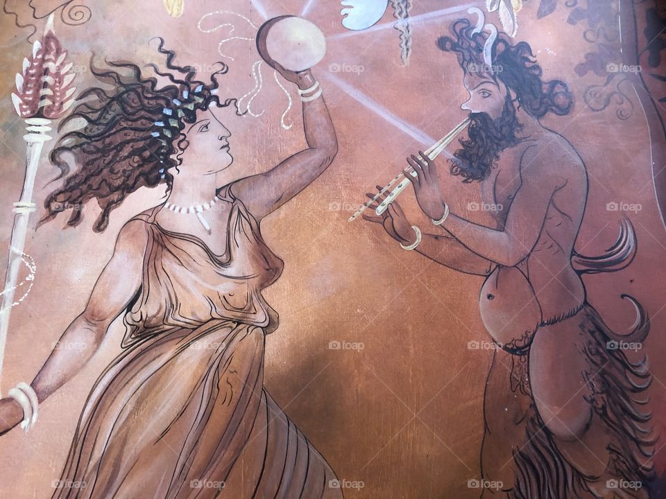 Exterior theatre displays in Exeter, Devon, l will leave the interpretation to those with the knowledge, to tell us what the story being portrayed is.