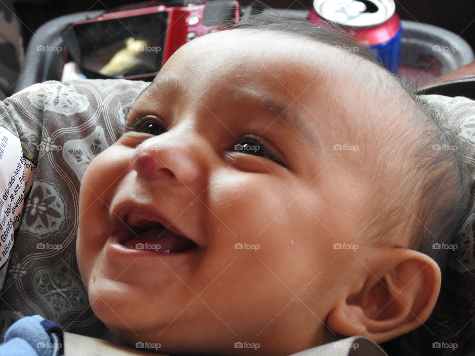 Baby Boy Laughing
