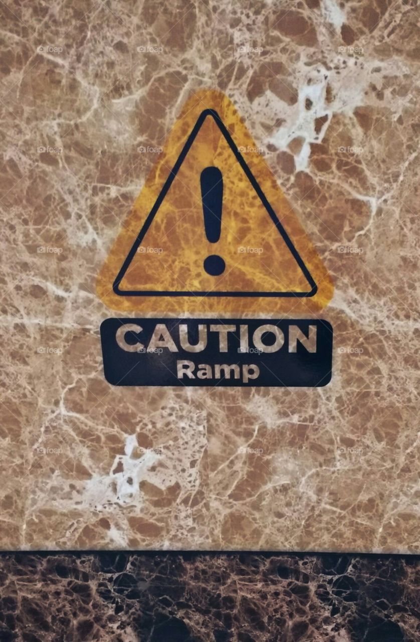 caution