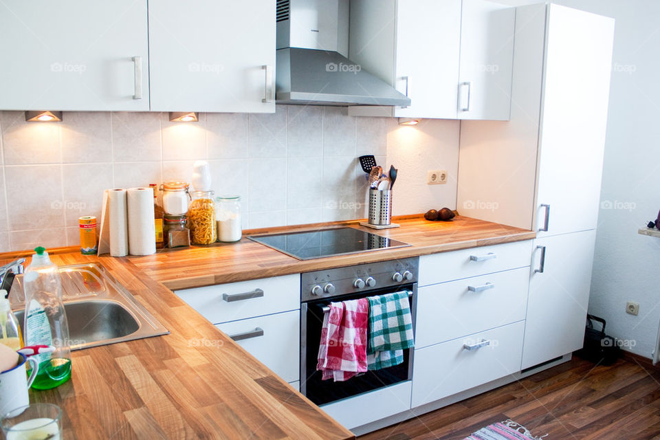 Traditional European kitchen