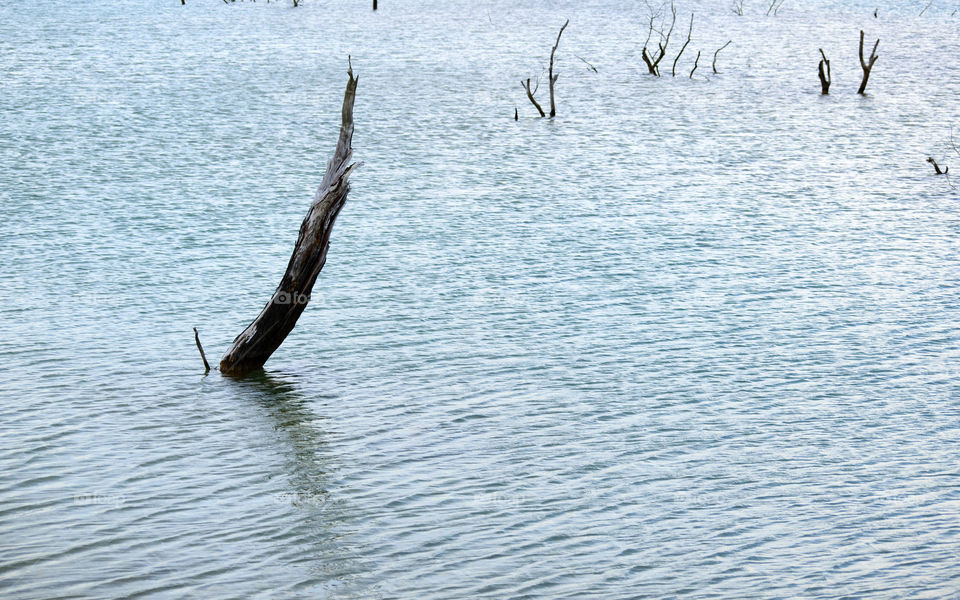 Textured of water and wind