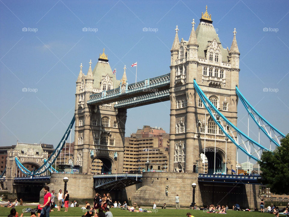 tower bridge no work on days like today london by martin.dickson.3