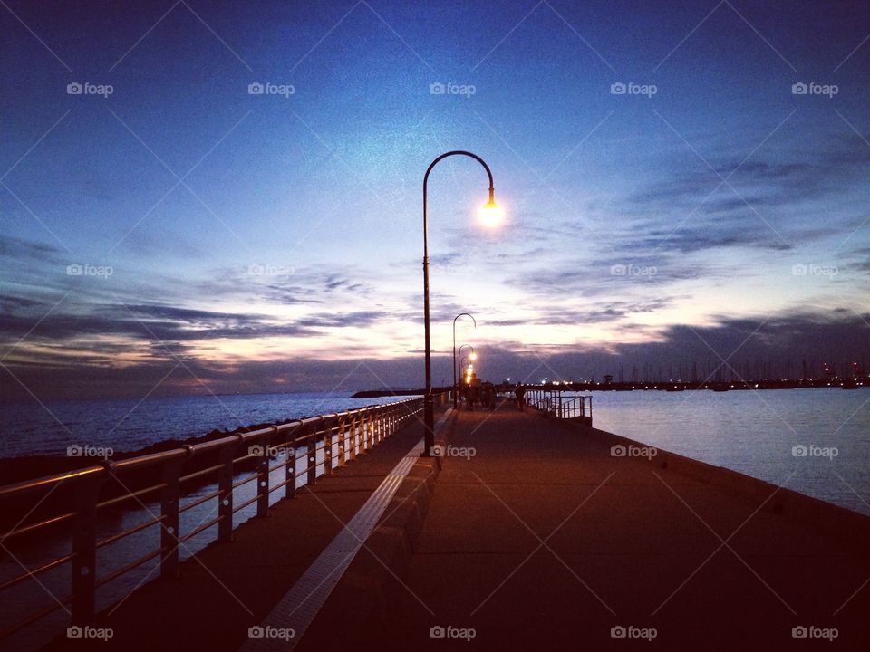 Pier walks to see the penguins 