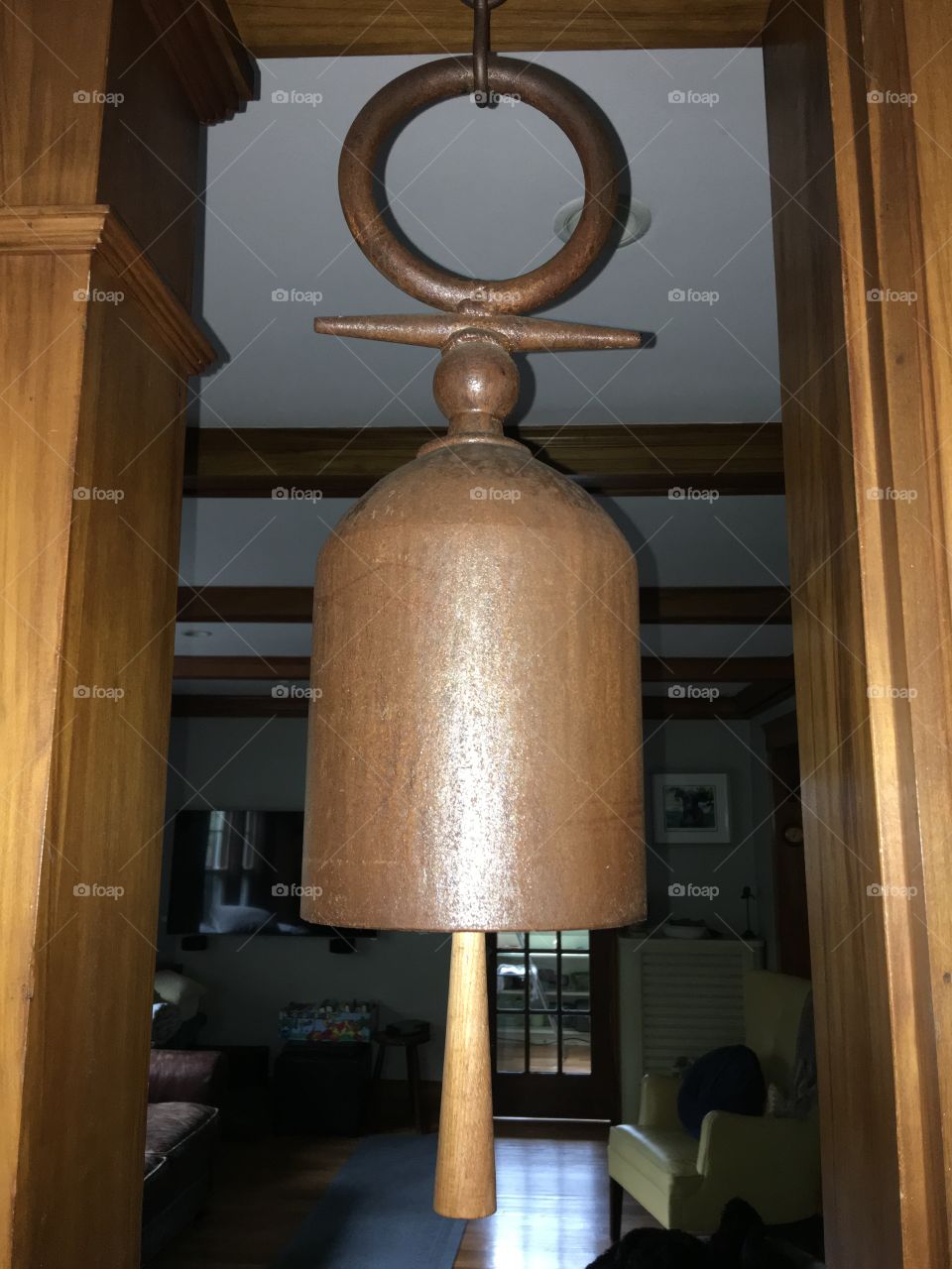 Old bell, chime sound is amazing, story of it is unknown.