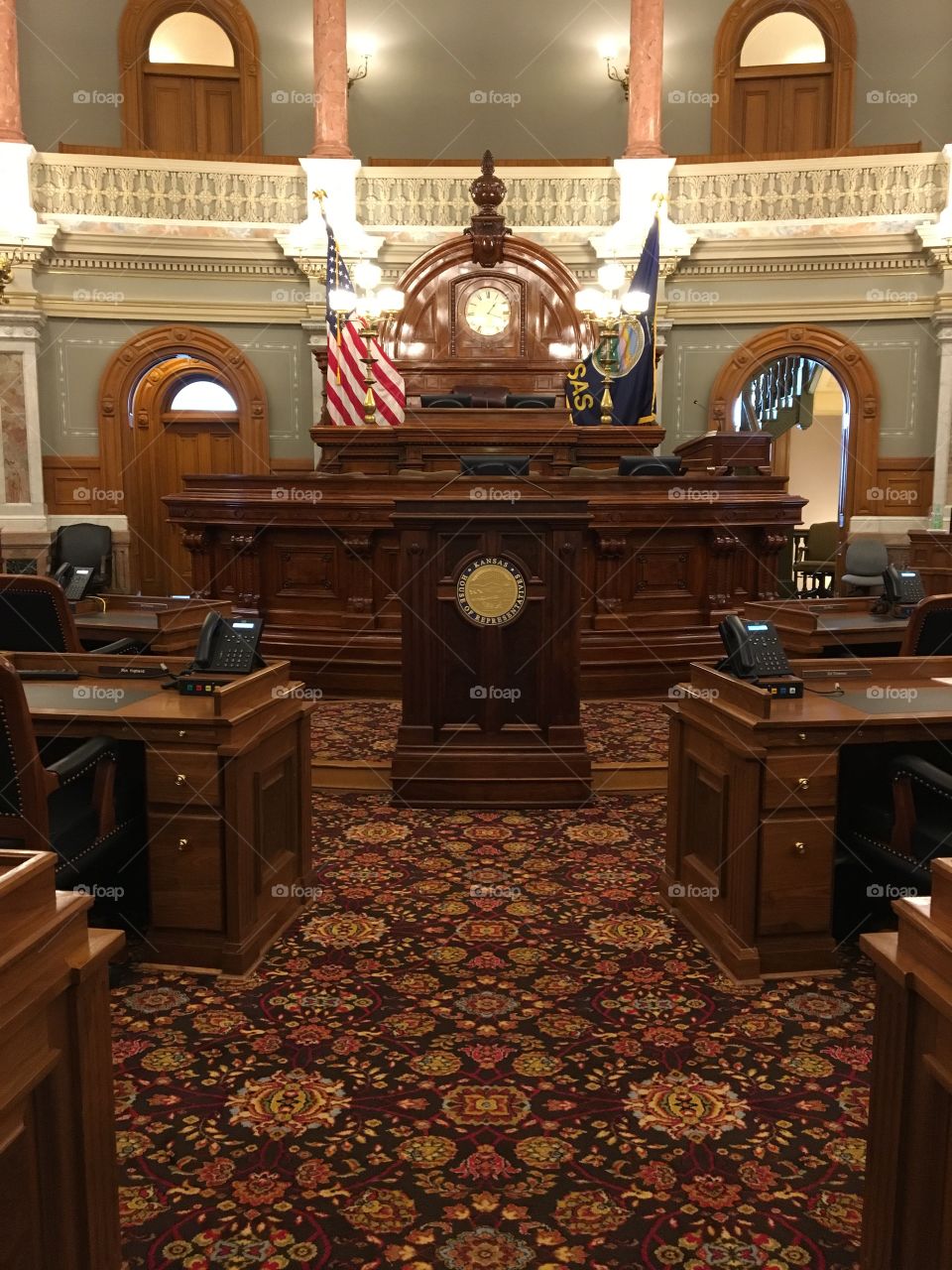 Kansas State Capital Building  House of Representatives 