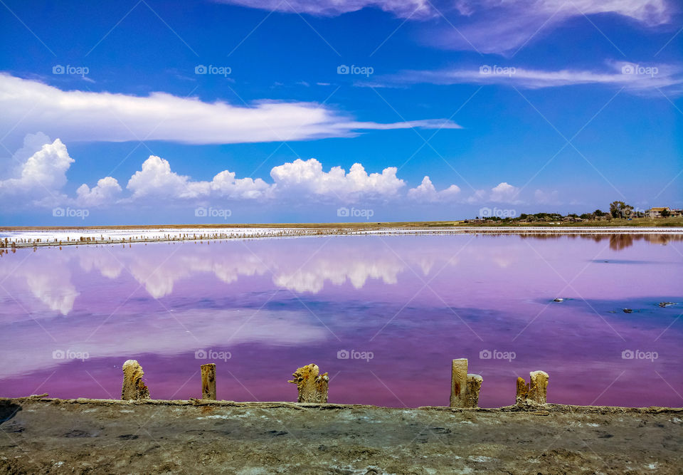 Sivash lake, The Pink Lake