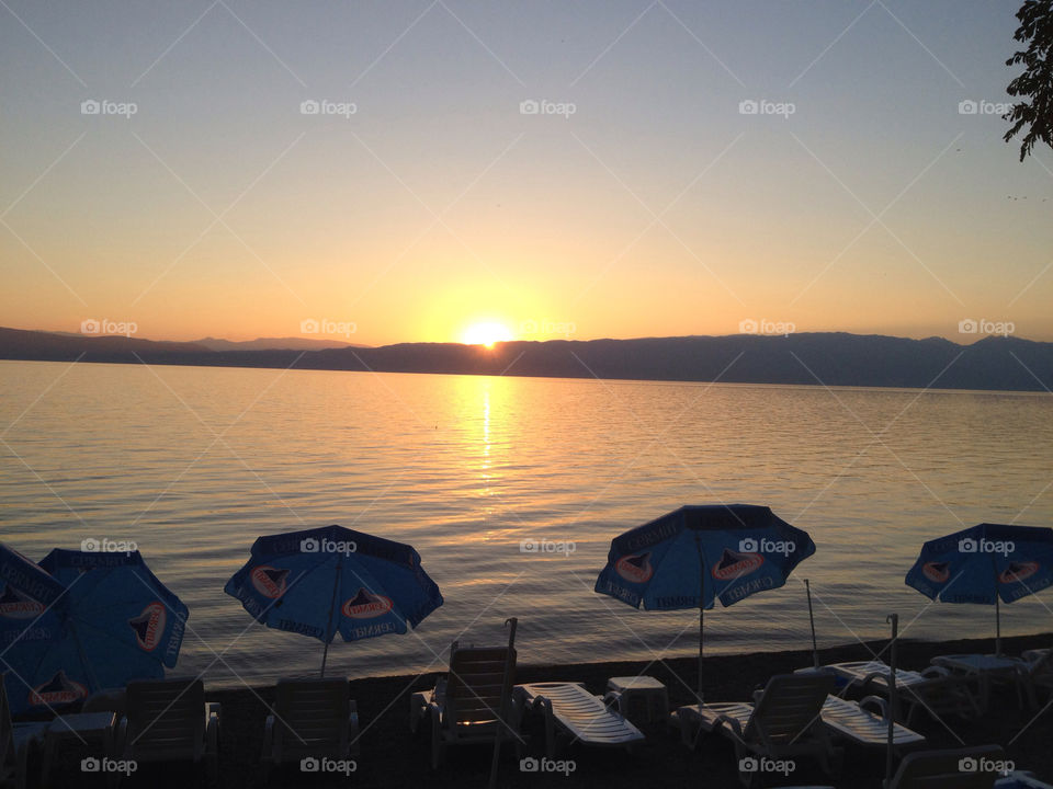 Sunset in macedonia