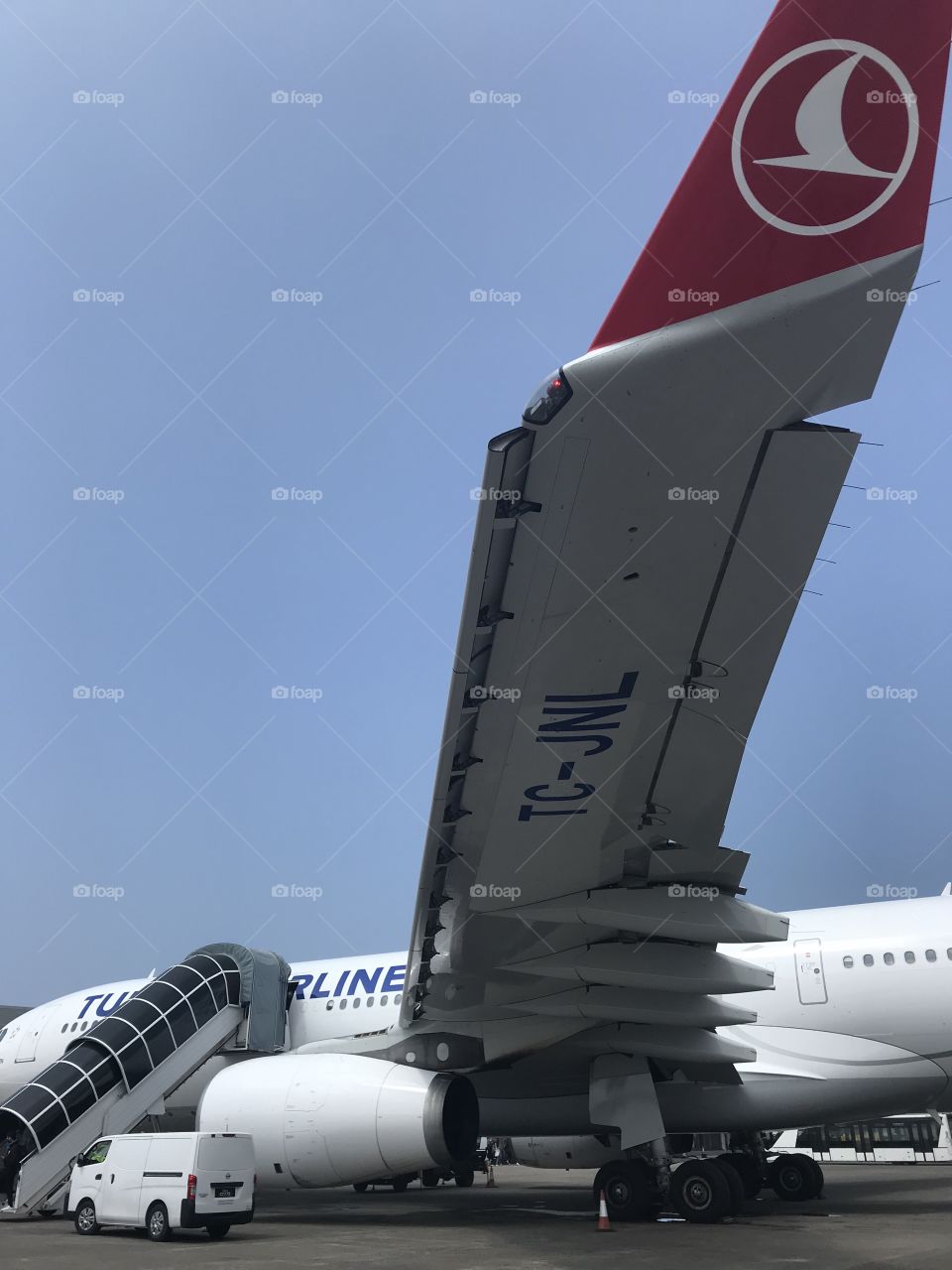 Turkish airlines airplane 