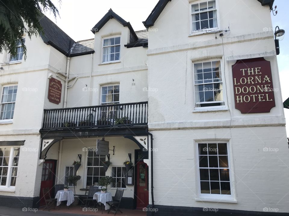A classical hotel because of the name “Lorna Doone” which is steeped in history.