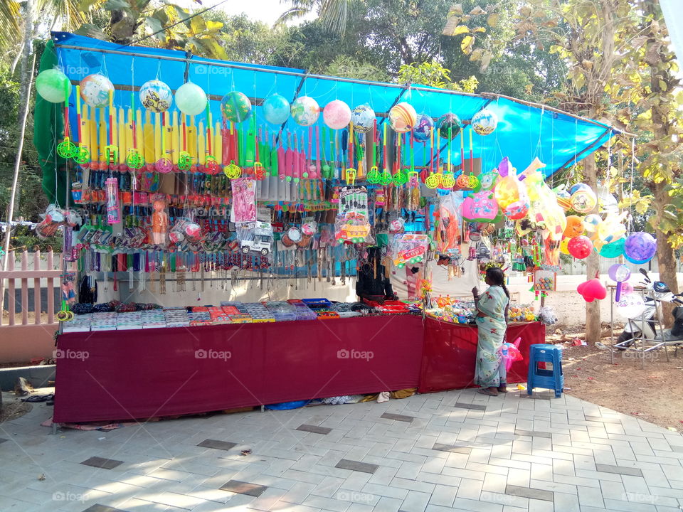 Toy stall