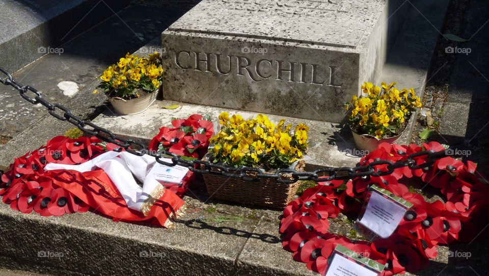 CHURCHILL'S RESTING PLACE