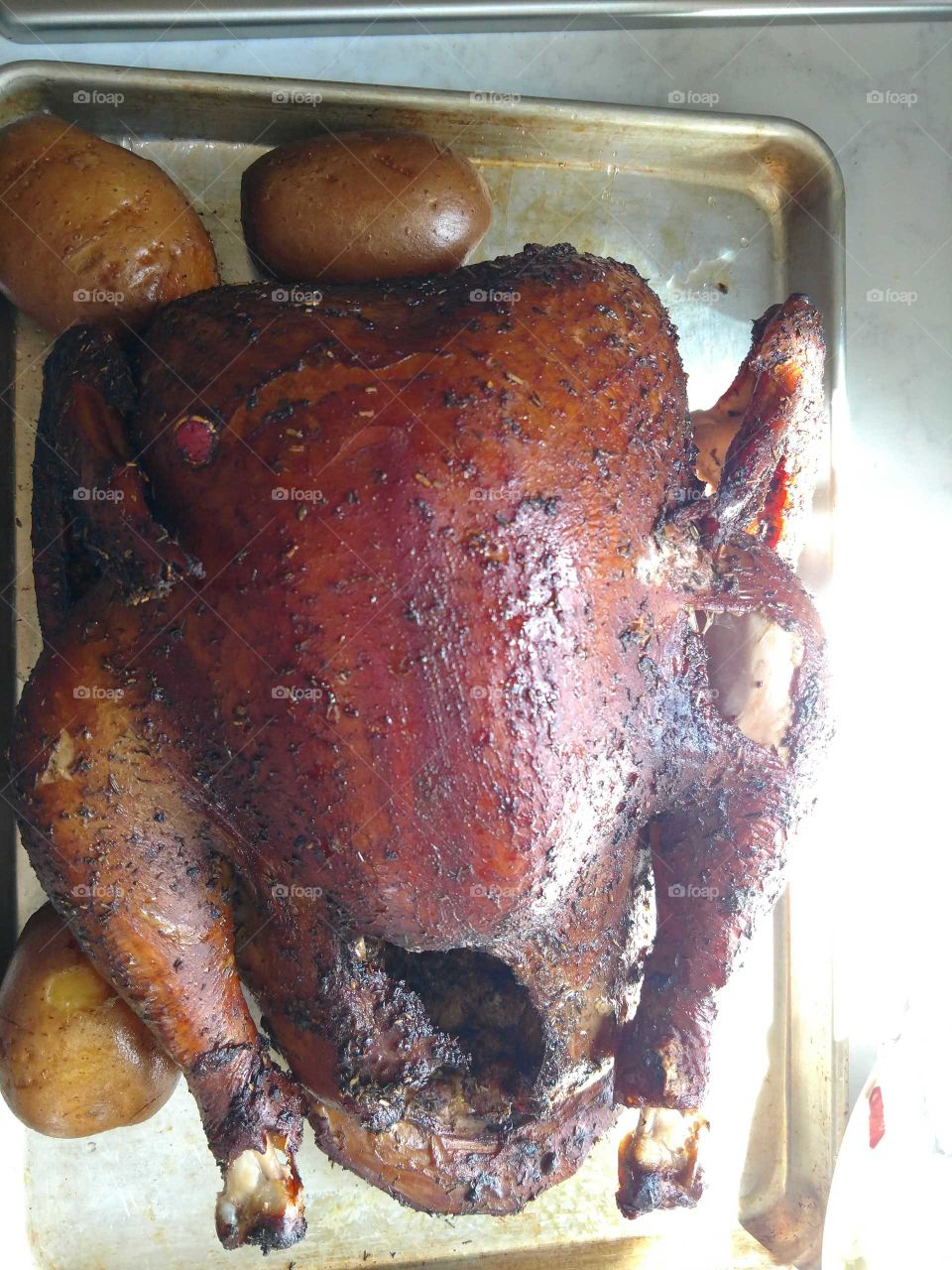 smoked chicken