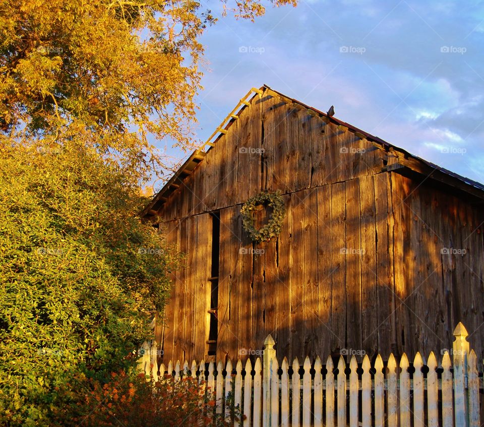 Barn at Dusk