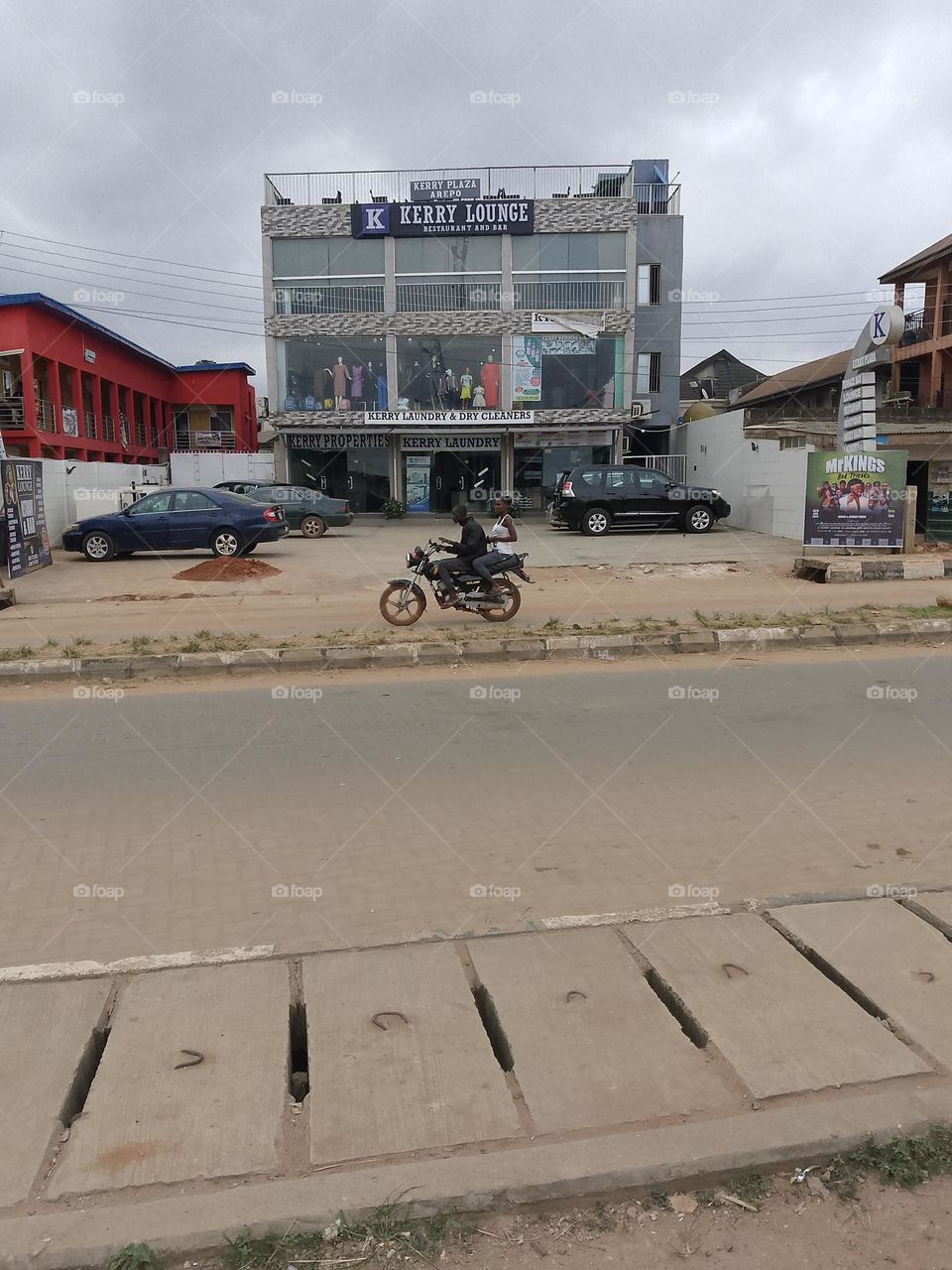 here in magodo it cool