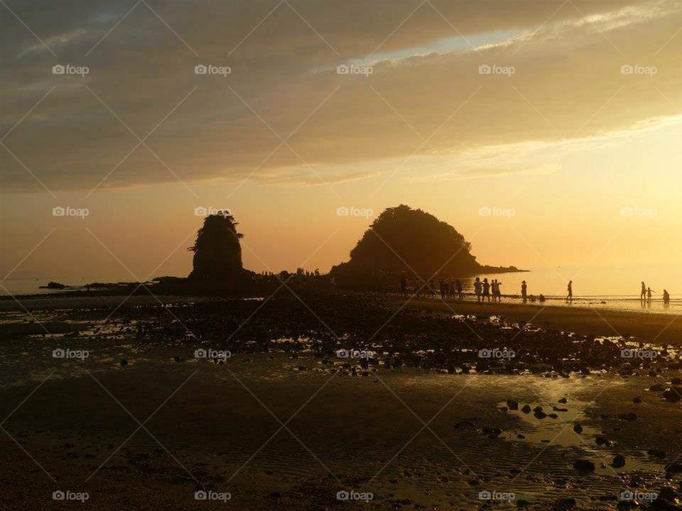 Sunset in South Korea