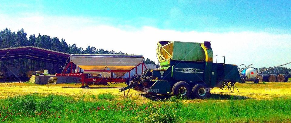 Springtime farming