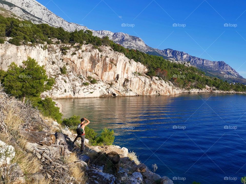 Croatia, Makarska. Beautiful nature and people.